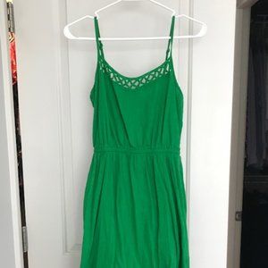 Green Casual Summer Dress